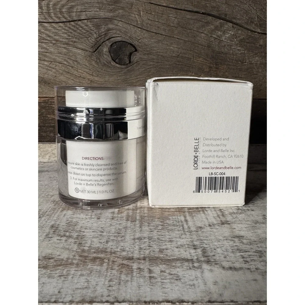 Lorde + Belle HA3+ Peptide Serum 30ml Discontinued BNIB HTF | MSRP‎ = $69